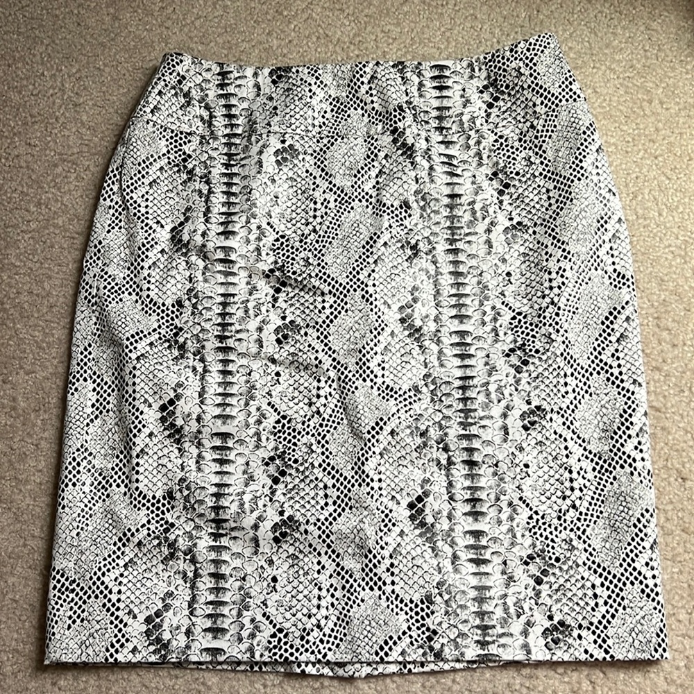 Animal Print Skirt
